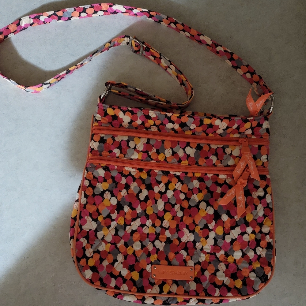 Vera Bradley crossbody Pixie Confetti print